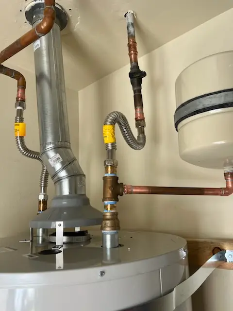 Water heater installation and plumbing repair in Valley Place